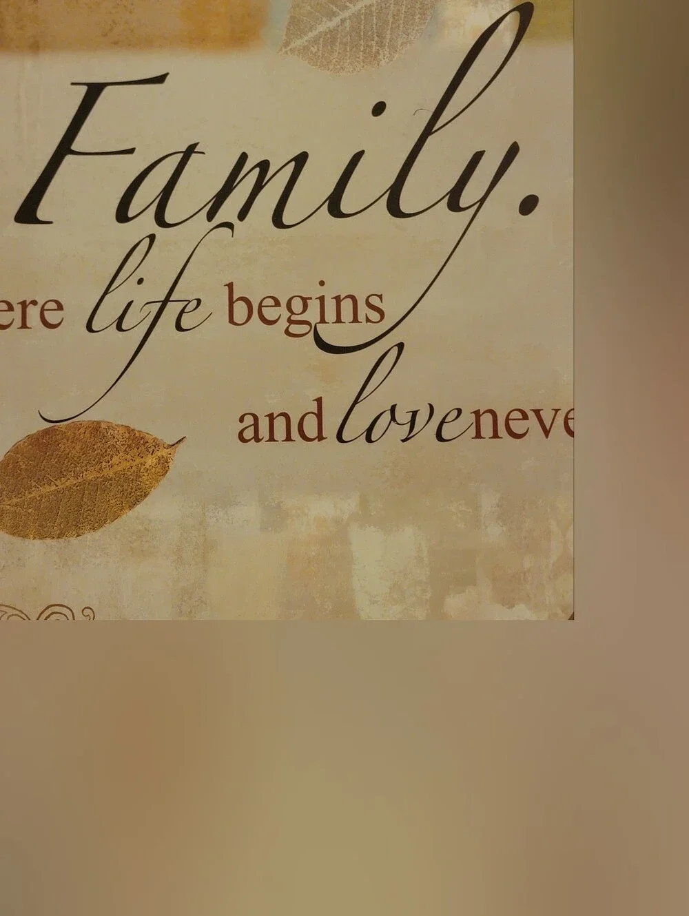 Set Of 4 Family Sentiment Placemats